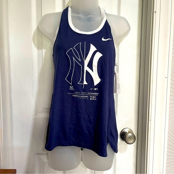 Nike, MLB, Yankees women's razer back tank top size small​​​​​​ - Picture 2 of 8